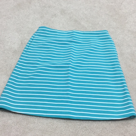 NWT flattering Talbots stripe skirt ❤️ - Picture 1 of 4